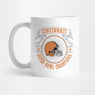 Cincinnati Super Bowl Champions Mug